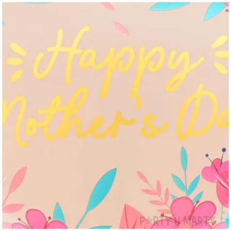 balon foliowy serce happy mother s day lososiowy partypal 18 hrt