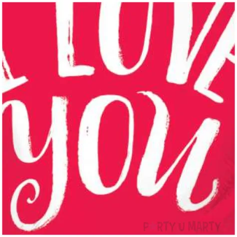 balon foliowy serce i love you czerwony folat 18 hrt