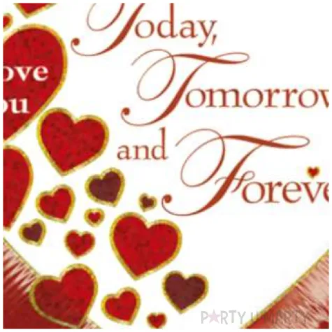 balon foliowy serce i love you forever czerwony betallic 18 hrt