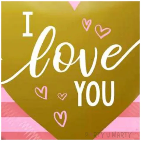 balon foliowy serce i love you w paski grabo 18 hrt