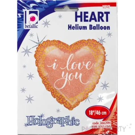 balon foliowy serce i love you z brokatem zloty grabo 18 hrt