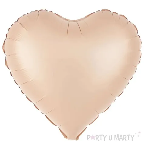balon foliowy serce karmelowy partypal 18 hrt