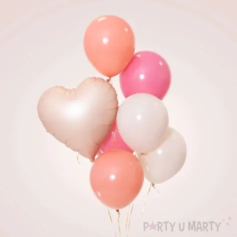 balon foliowy serce karmelowy partypal 18 hrt