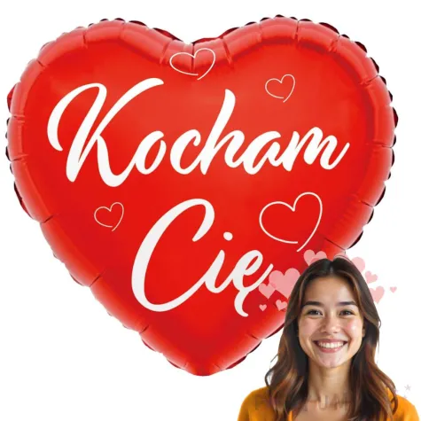 balon foliowy serce kocham cie czerwony godan 18 hrt