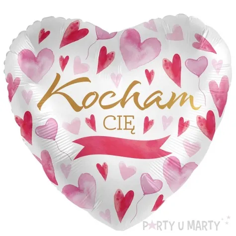 balon foliowy serce kocham cie personalizacja premioloon 17 hrt