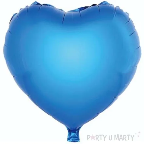 balon foliowy serce niebieski godan 18 hrt