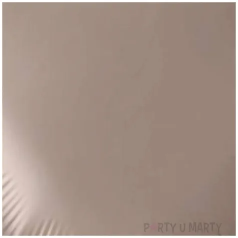 balon foliowy serce pieczarkowy satynowy flexmetal 18 hrt