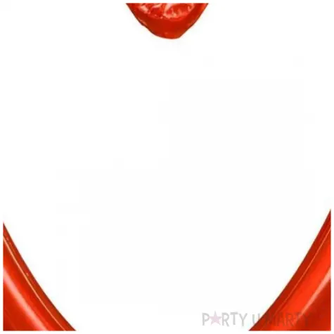 balon foliowy serce ramka czerwony partydeco 29 hrt