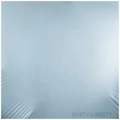 balon foliowy serce satynowe niebieski jasny amscan 17 hrt