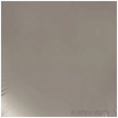 balon foliowy serce szary stalowy satynowy flexmetal 18 hrt