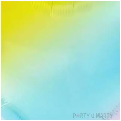 balon foliowy serce teczowy gradient partypal 18 hrt