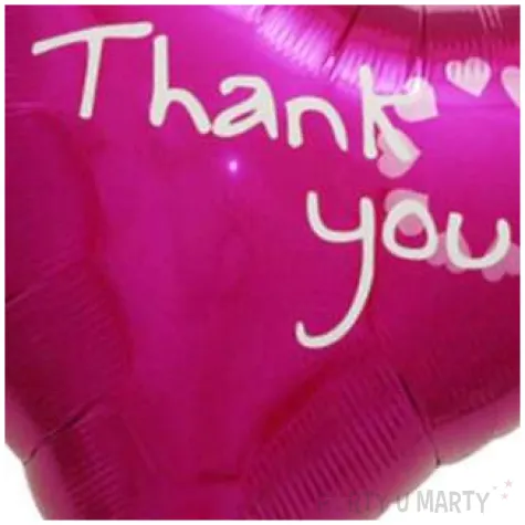 balon foliowy serce thank you rozowy takarakosan 14 hrt