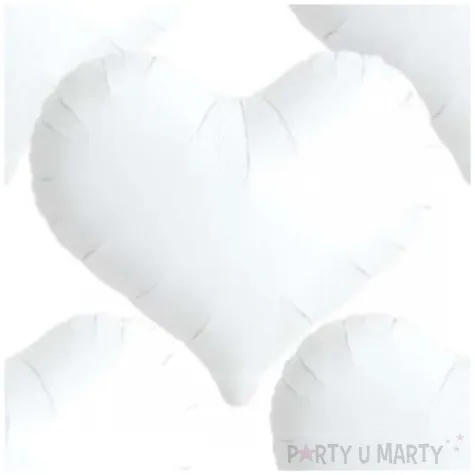 balon foliowy serce wklesle bialy takarakosan 18 5 szt hrt