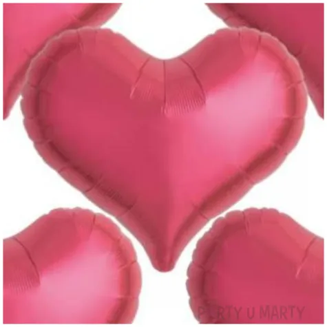 balon foliowy serce wklesle czerwony jasny takarakosan 14 5 szt hrt