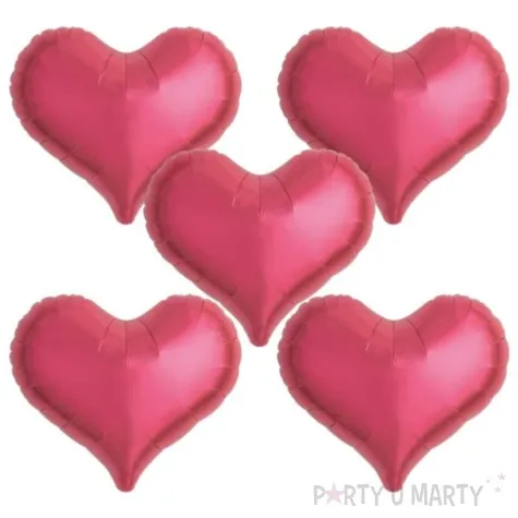 balon foliowy serce wklesle czerwony jasny takarakosan 14 5 szt hrt