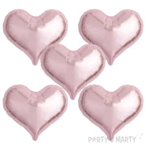 balon foliowy serce wklesle jasnorozowy takarakosan 18 5 szt hrt