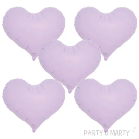 balon foliowy serce wklesle lawendowy takarakosan 14 5 szt hrt