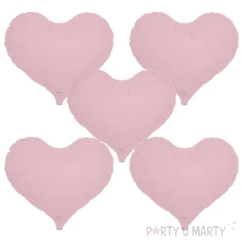 balon foliowy serce wklesle rozowy takarakosan 14 5 szt hrt