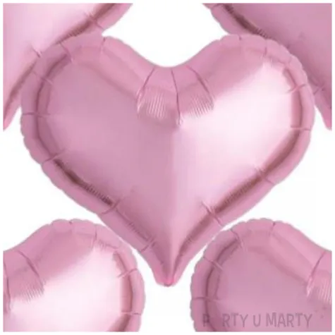 balon foliowy serce wklesle rozowy takarakosan 18 5 szt hrt