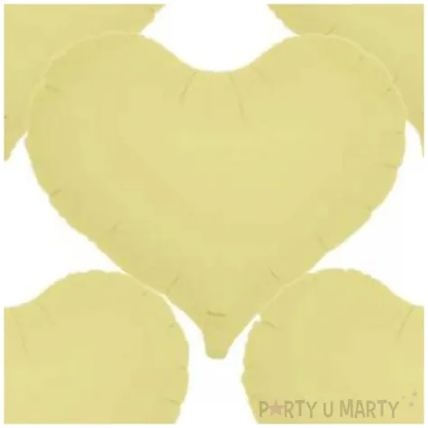 balon foliowy serce wklesle zolty takarakosan 14 5 szt hrt