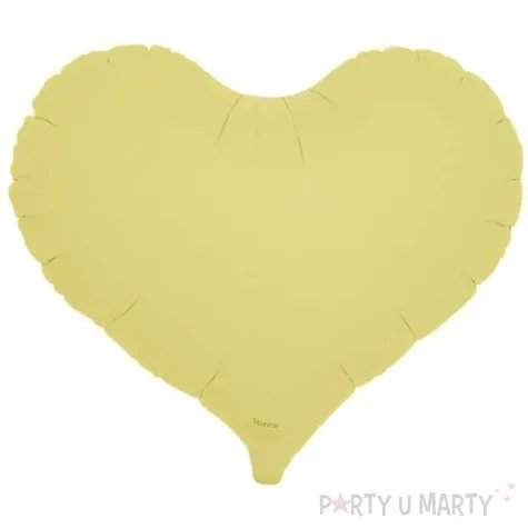 balon foliowy serce wklesle zolty takarakosan 14 5 szt hrt