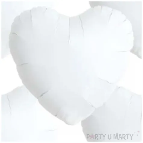 balon foliowy serce wypukle bialy takarakosan 14 5 szt hrt