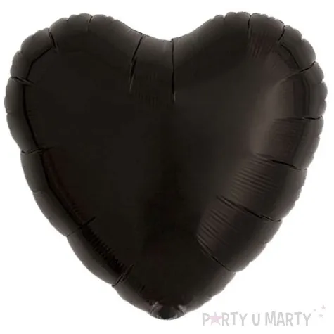 balon foliowy serce wypukle czarny takarakosan 18 5 szt hrt