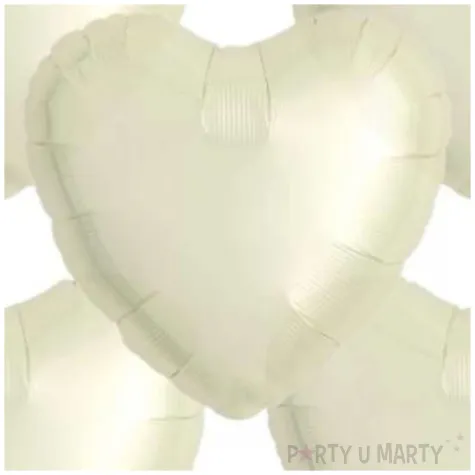 balon foliowy serce wypukle ecru takarakosan 14 5 szt hrt
