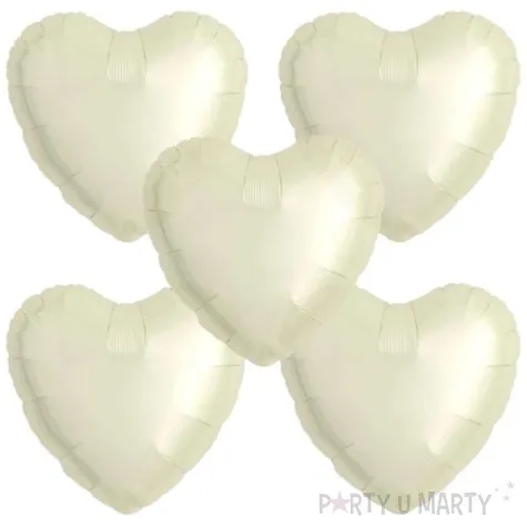balon foliowy serce wypukle ecru takarakosan 14 5 szt hrt