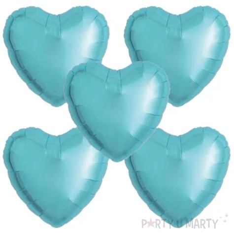 balon foliowy serce wypukle jasnoniebieski takarakosan 18 5 szt hrt