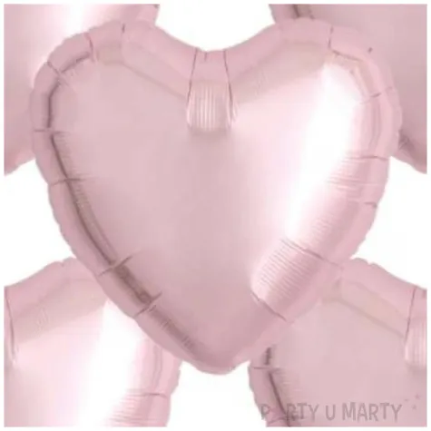 balon foliowy serce wypukle jasnorozowy takarakosan 14 5 szt hrt