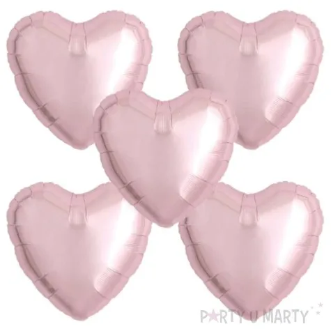 balon foliowy serce wypukle jasnorozowy takarakosan 14 5 szt hrt