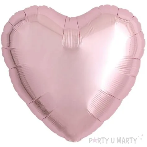 balon foliowy serce wypukle jasnorozowy takarakosan 18 5 szt hrt