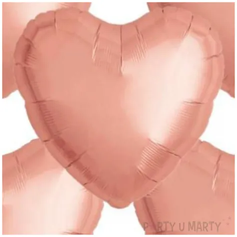 balon foliowy serce wypukle rozowe zloto takarakosan 14 5 szt hrt