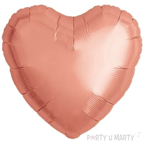 balon foliowy serce wypukle rozowe zloto takarakosan 14 5 szt hrt