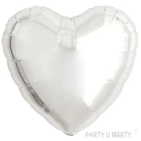 balon foliowy serce wypukle srebrny takarakosan 18 5 szt hrt