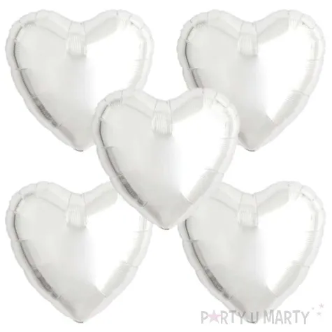 balon foliowy serce wypukle srebrny takarakosan 18 5 szt hrt