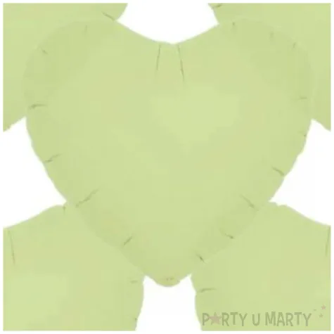 balon foliowy serce wypukle zielony takarakosan 14 5 szt hrt