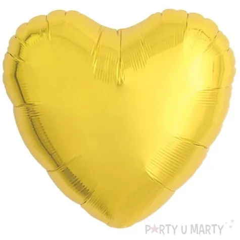 balon foliowy serce wypukle zloty takarakosan 18 5 szt hrt