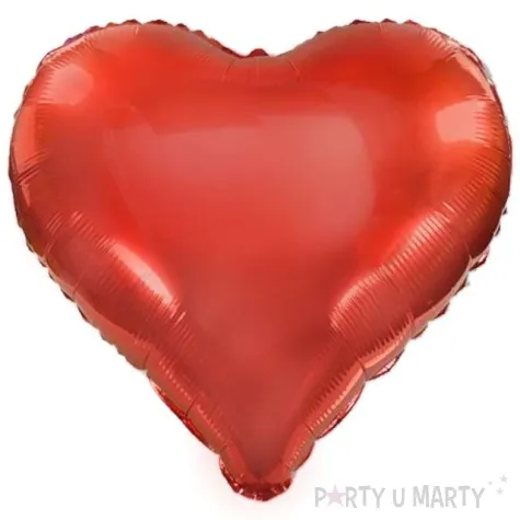 balon foliowy serce xl czerwony dekoracjepolska 24 hrt