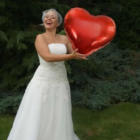 balon foliowy serce xl czerwony dekoracjepolska 24 hrt