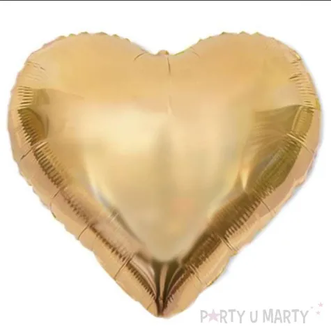 balon foliowy serce xl platynowe zloto dekoracjepolska 24 hrt