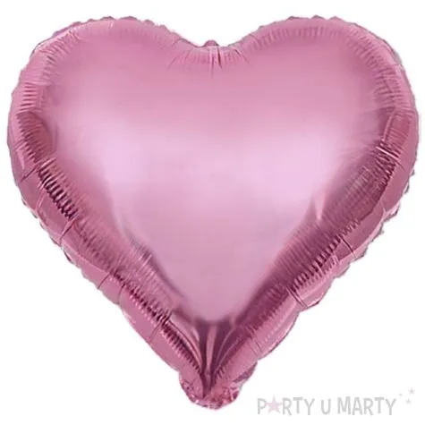 balon foliowy serce xl rozowy jasny dekoracjepolska 24 hrt