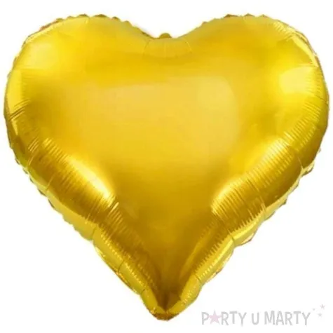 balon foliowy serce xl zloty dekoracjepolska 24 hrt