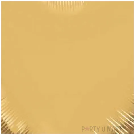 balon foliowy serce zloty chrom qualatex 18 hrt