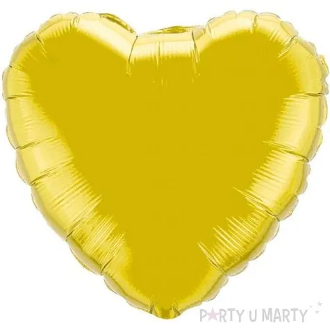 balon foliowy serce zloty flexmetal 4 hrt