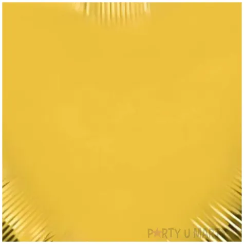 balon foliowy serce zloty qualatex 4 hrt