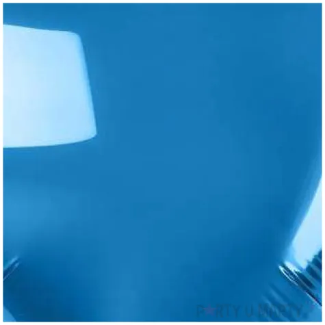 balon foliowy serduszko niebieski metalik godan 18 hrt