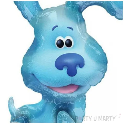 balon foliowy sladami blue amscan 22 shp