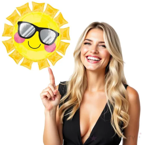 balon foliowy sloneczko amscan 36 shp